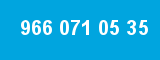 966 071 05 35 966 071 05 35